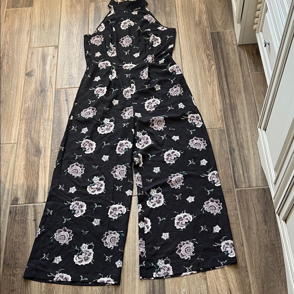 NEW LOFT Floral Jumpsuit